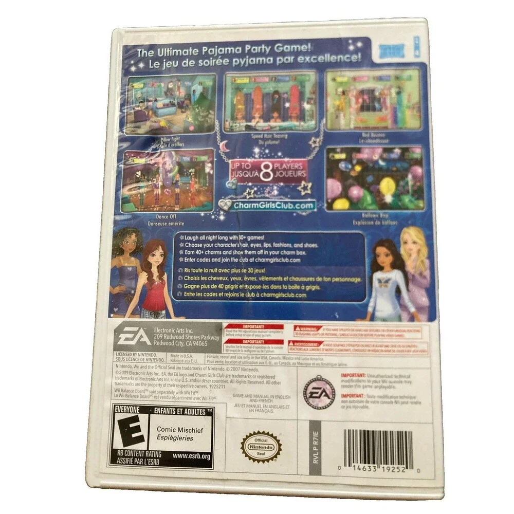 Charm Girls Club: Pajama Party - Nintendo Wii